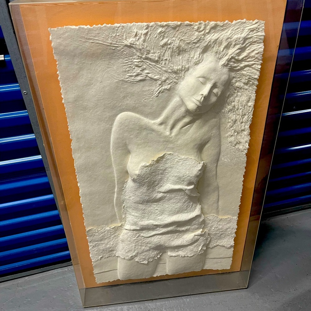 3D Embossed Paper Art Work "Ecstasy" by Jeff Hill